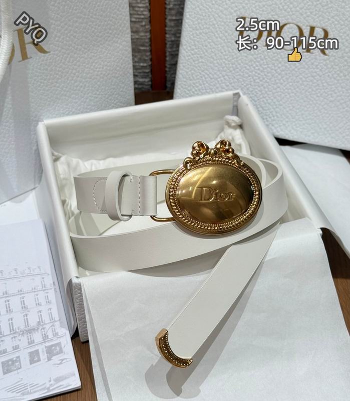 Dior belt 25mmX90-115cm 8L05